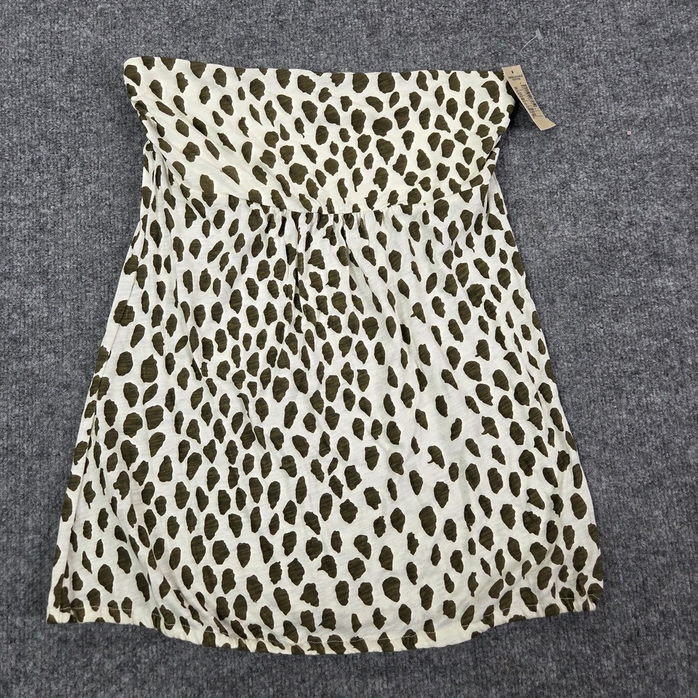 Vintage y2k American Eagle Tube Tio Babydoll Animal Print 2000s Large NEW